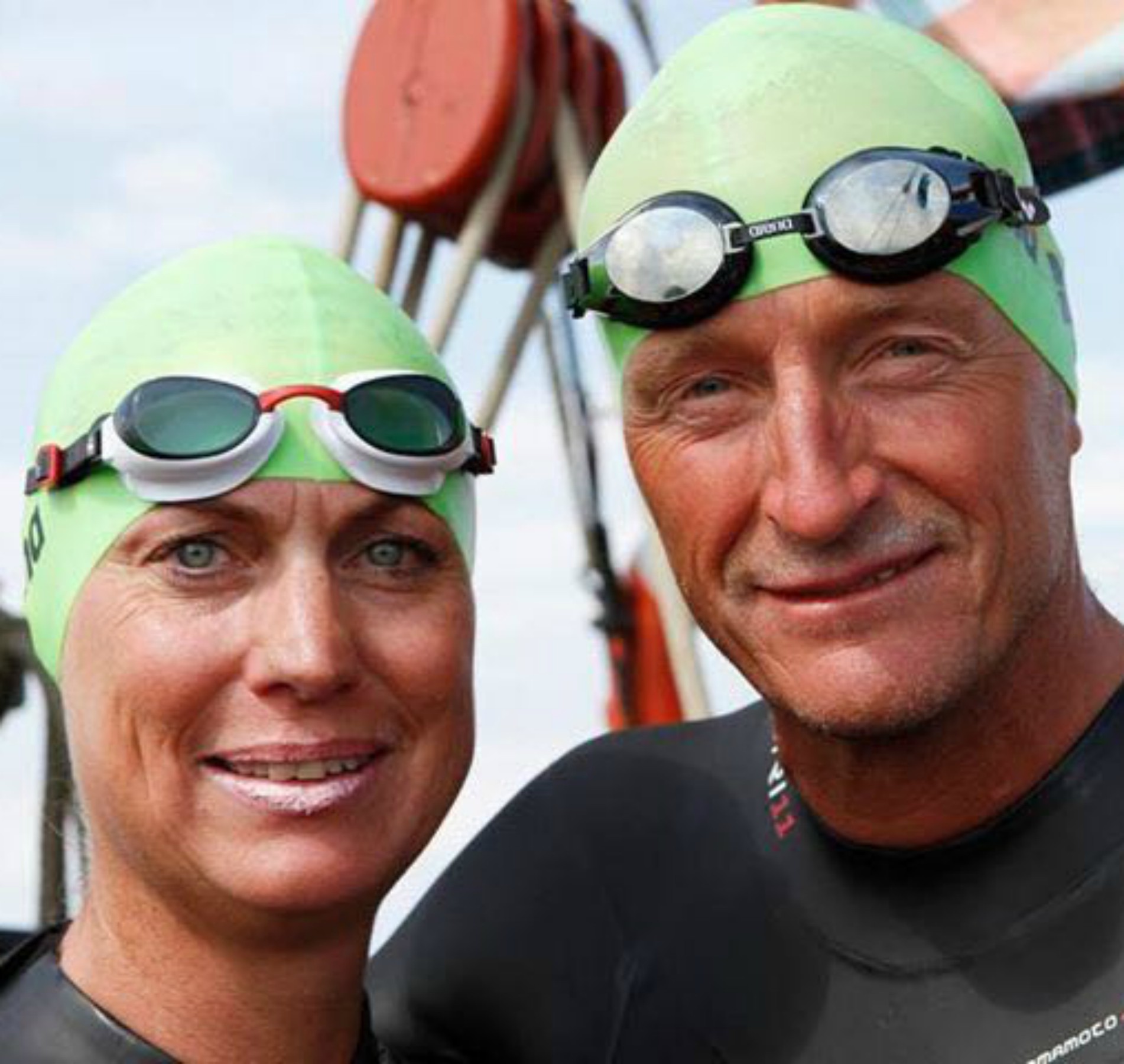 mit Jörg Stingl beim Inselman 2017