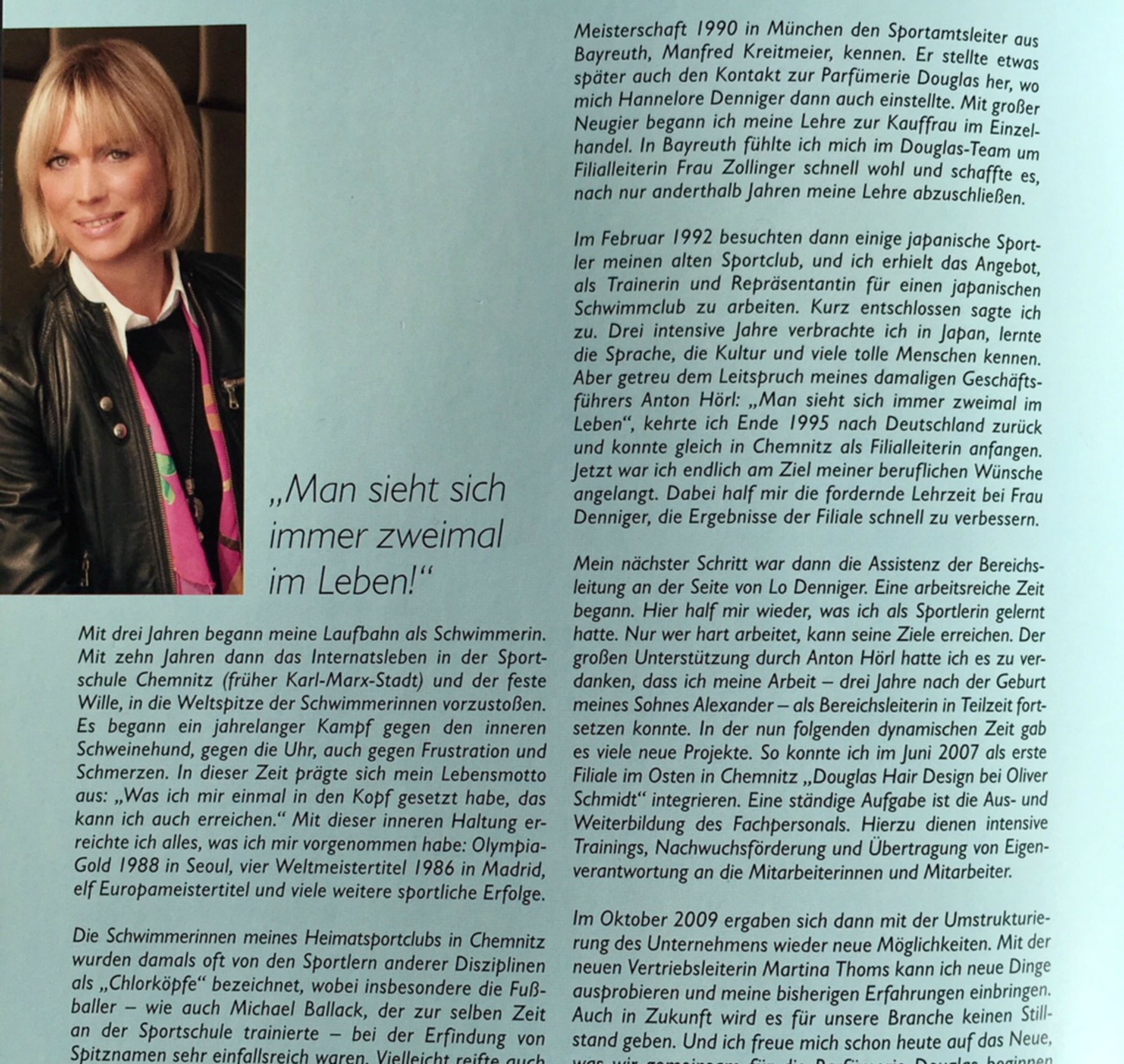 '100 Jahre 100 Geschichten bei Douglas'