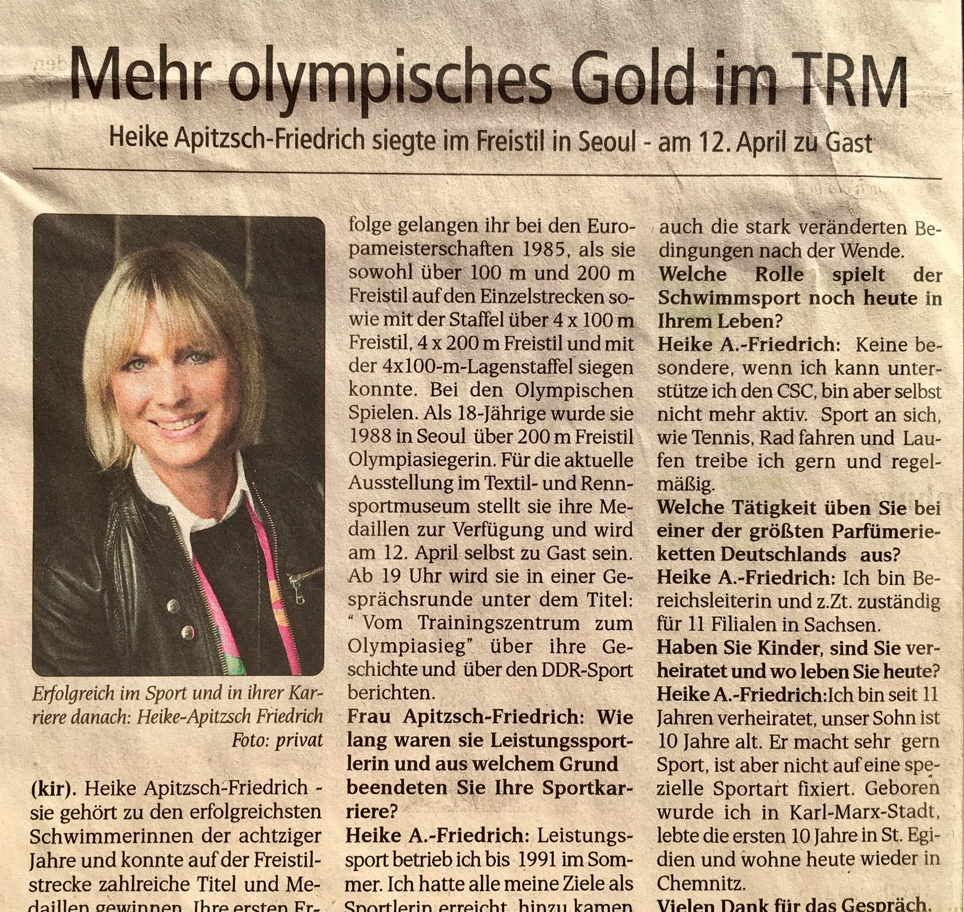 Wochenspiegel April 2011